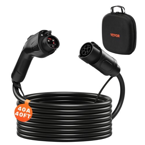 VEVOR EV Charger Extension Cable, 40Amp 40 ft J1772 Extension Cord