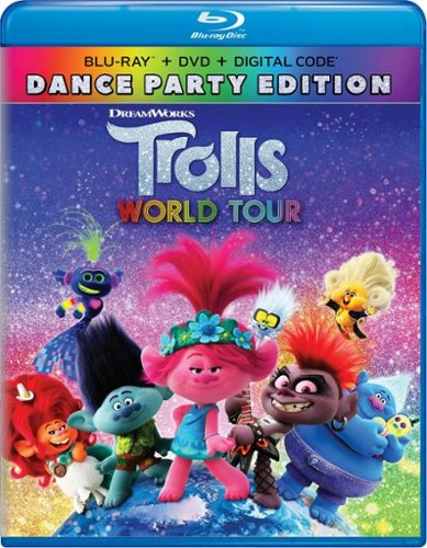  Trolls World Tour (Dance Party Edition DVD + Digital) [Blu-ray] [Standard]