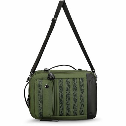 Swissdigital Design BERG Hybrid TSA-Friendly Briefcase With USB Charging Port RFID Protection and Fits Up to 16″ Laptop - Dark Green WHERE TO BUY