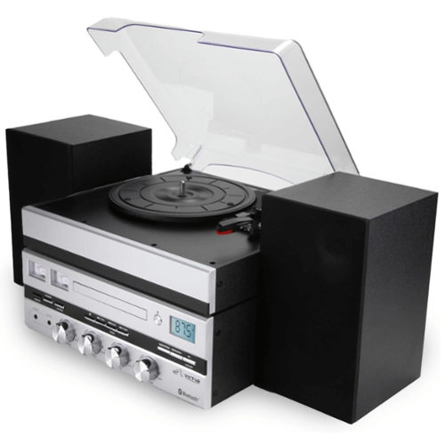Victor Audio Victor Geneva Music Center Silver - Best Buy