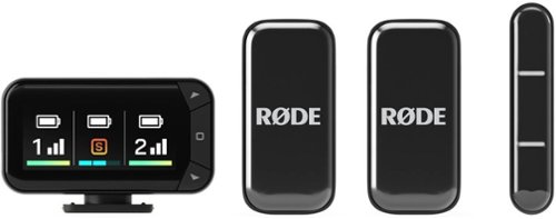 RØDE WIRELESS MICRO Ultra-Compact Wireless Microphone Camera Kit - Black WORLDWIDE DELIVERY