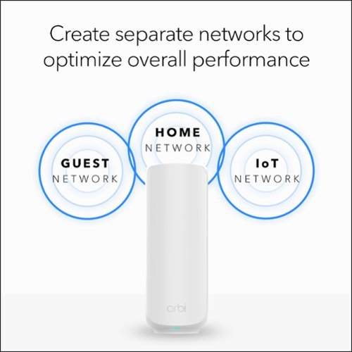 NETGEAR Orbi 260 Series BE3600 Dual-Band Mesh Wi-Fi 7 System (3-pack) - White BUY IN MIDDLE EAST