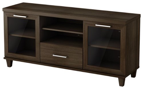  South Shore - Adrian TV Stand for Flat-Panel TVs Up to 60&quot; - Matte Brown