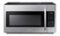 Samsung - 1.8 cu. ft. Over-the-Range Fingerprint Resistant Microwave with Sensor Cooking - Stainless Steel-Front_Standard