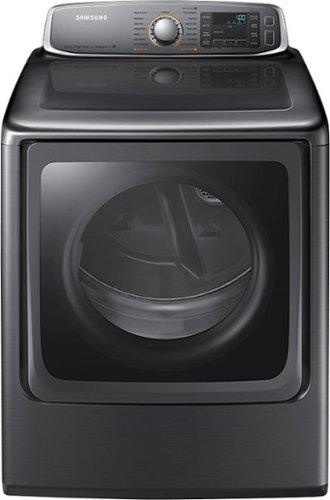  Samsung - 9.5 Cu. Ft. 15-Cycle Electric Dryer with Steam - Platinum