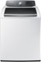 Samsung - 5.6 Cu. Ft. 15-Cycle High-Efficiency Steam Top-Loading Washer - White-Front_Standard