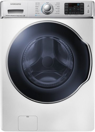  Samsung - 5.6 Cu. Ft. 15-Cycle High-Efficiency Steam Front-Loading Washer - White
