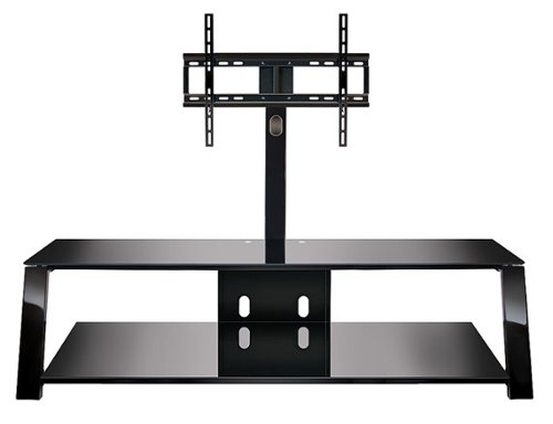 Bell'O - Triple Play 52" TV Stand for TVs up to 60", Black - Black