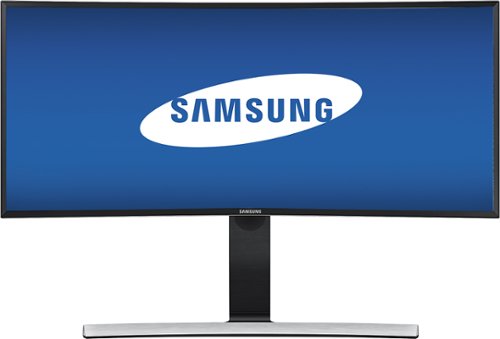  Samsung - 29&quot; LED Curved HD 21:9 Ultrawide Monitor - Black