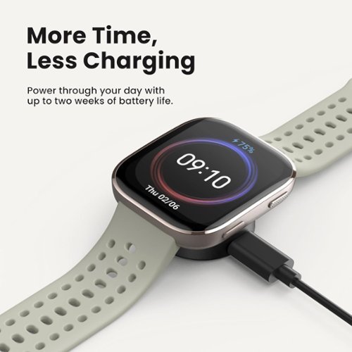 Amazfit Bip 6 Smartwatch 50.03mm Silicone - Pink BUY IN MIDDLE EAST