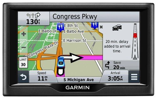  Garmin - nüvi 57LMT 5&quot; GPS, Lifetime Map Updates and Lifetime Traffic Updates - Black