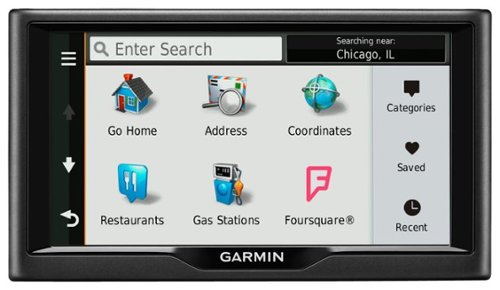 Garmin - nüvi 67LM 6" GPS with Lifetime Map Updates - Black-Front_Standard 