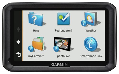  Garmin - dēzl 5&quot; GPS with Built-In Bluetooth, Lifetime Map Updates and Lifetime Traffic Updates - Black
