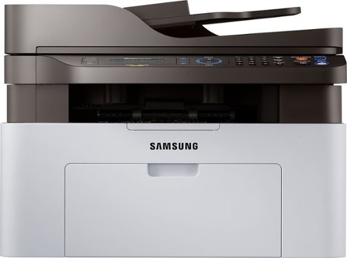  Samsung - Xpress M2070FW Wireless Black-and-White All-In-One Laser Printer - Black/Gray