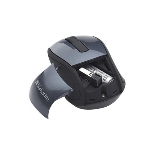 Verbatim Mini Travel Wireless Optical Mouse - Wireless - Graphite WORLDWIDE DELIVERY