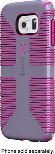  Speck - Candyshell Grip Case for Samsung Galaxy S 6 Cell Phones - Purple/Pink