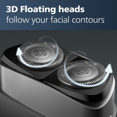 Philips Norelco Compact Rechargeable Wet & Dry Electric Shaver - Black BUY ONLINE
