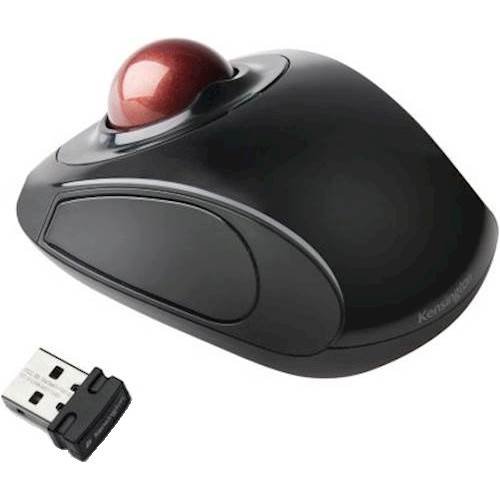Kensington Orbit Wireless Laser Trackball Mouse - Black GLOBAL SHIPPING