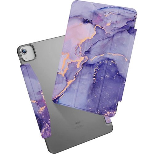 SaharaCase Inspire Series Folio Case for Apple iPad Air 13 M3/M2 - Purple Oasis GLOBAL SHIPPING