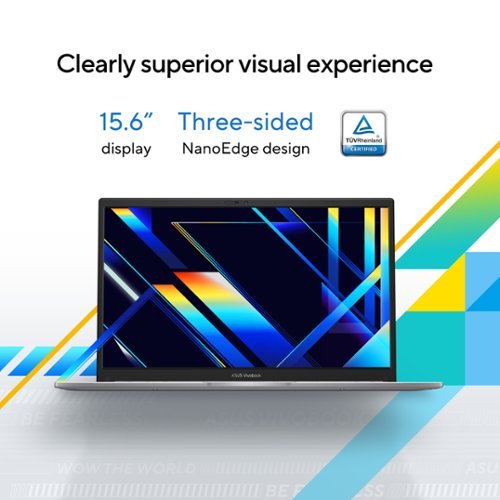ASUS Vivobook 15 15.6 FHD Laptop - Intel Core 3 100U - 8GB Memory - 128GB SSD - Cool Silver GLOBAL SHIPPING