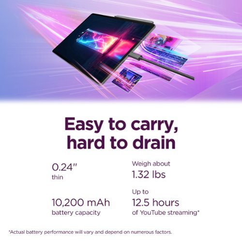 Lenovo Idea Tab Pro Gen 2 - 13 4K Tablet - Snapdragon 8s Processor - 8GB Memory - 128GB Storage with Tab Pen Plus - Luna Grey WHERE TO BUY