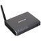 IOGEAR - 4-Port USB 2.0 Hub with Wi-Fi and Fast Ethernet Adapter - Black-Front_Standard