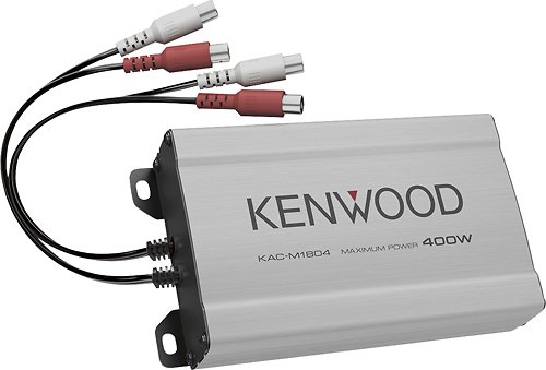  Kenwood - Power Pack 180W Class D Multichannel Amplifier - Silver