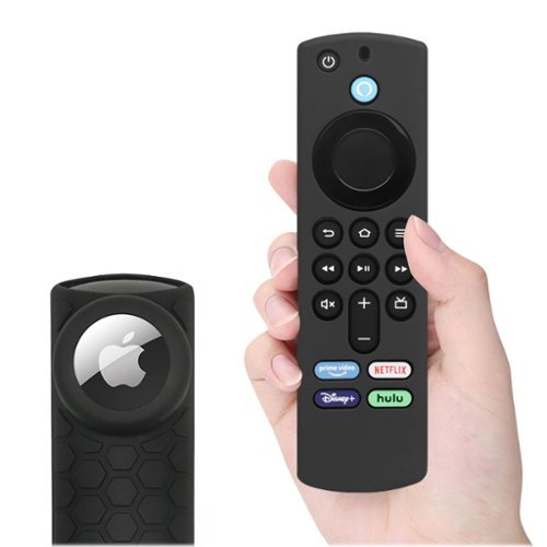 SaharaCase Amazon Fire TV Stick 4K (3rd Gen) Remote Silicone Case for Apple AirTag - Black SHOP ONLINE