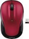 Logitech - M325 Wireless Optical Ambidextrous Mouse - Wireless - Red-Front_Standard