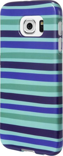 Insignia™ - Case for Samsung Galaxy S6 Cell Phones - Green/Blue-Front_Standard 