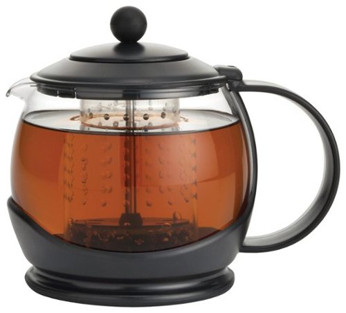 Bonjour - Prosperity Tea Pot - Black-Angle_Standard 