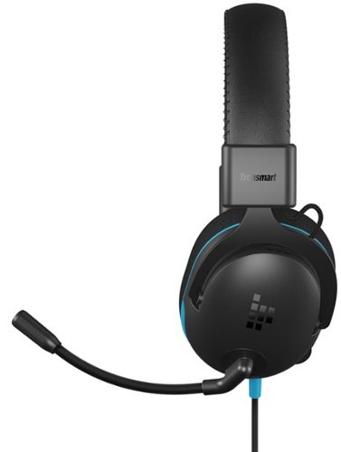 Tronsmart Sounfii G10 Gaming Headset with 3.5mm Connector, Flip-to-Mute Mic, Wired Over-Ear Headphones for Nintendo Switch - Black/Red/Blue GLOBAL SHIPPING