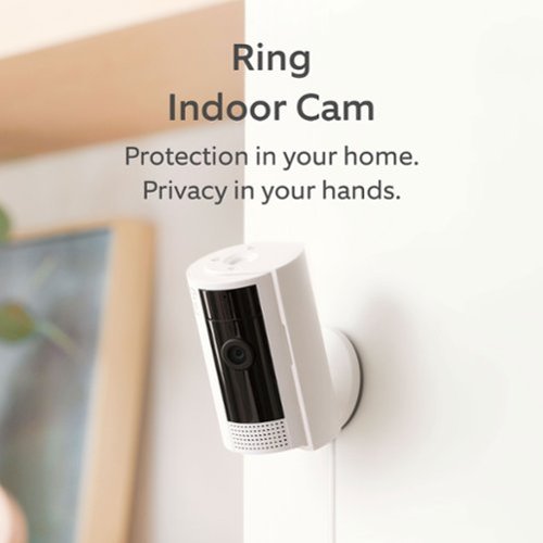 Ring Starter Set with Battery Doorbell and Indoor Cam - Satin Nickel and White SHOP ONLINE