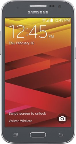  Samsung - Galaxy Core Prime 4G LTE with 8GB Memory Cell Phone - Charcoal gray (Verizon)