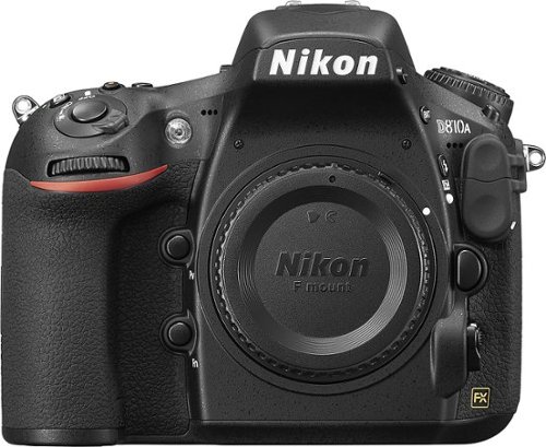 Nikon - D810A DSLR Camera (Body Only) - Black-Front_Standard 