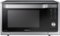 Samsung - 1.1 Cu. Ft. Countertop Microwave - Stainless steel-Front_Standard