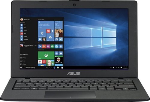  ASUS - 11.6&quot; Touch-Screen Laptop - Intel Celeron - 4GB Memory - 500GB Hard Drive - Black
