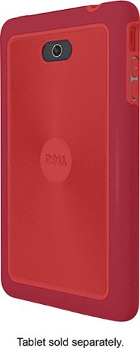 Duo Case for Dell Venue 8 and Venue 8 Pro Tablets - Red-Angle_Standard 