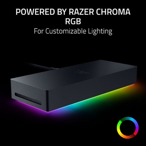 Razer Thunderbolt 5 Dock Chroma: 11-Port Docking Station - 120Gbps Transfer - Triple 4K 144Hz or 8K 60Hz Display - PC & Mac - Black WHERE TO BUY