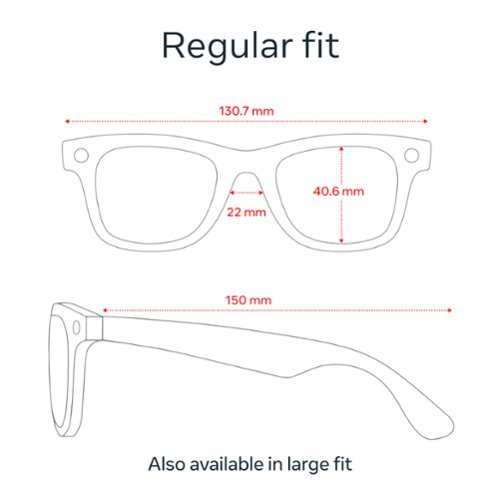 Ray-Ban Meta Wayfarer glasses with Meta AI, Audio, Photo, Video Compatibility - Green Lenses - Shiny Black BUY IN MIDDLE EAST