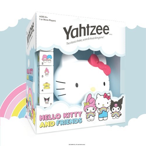 USAoploy YAHTZEE: Hello Kitty & Friends - Family Collectible Dice Game, Ages 8+ WORLDWIDE DELIVERY