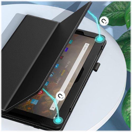 SaharaCase Bi-Fold Folio Case for Amazon Fire HD 10 (2023) - Black SHOP ONLINE