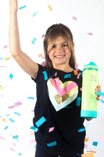 Takeya Actives Confetti 22-oz. Water Bottle with Straw Lid - Green Grass BUY ONLINE