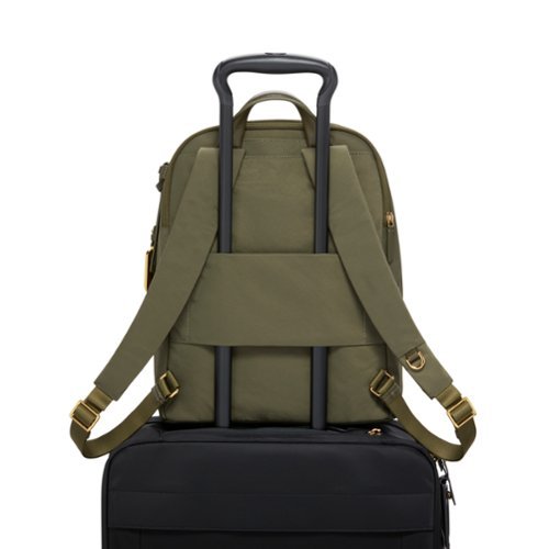 TUMI Voyageur Halsey Backpack - Olive WORLDWIDE DELIVERY