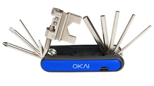 OKAI - Multitool Bike Repair Kit - Blue