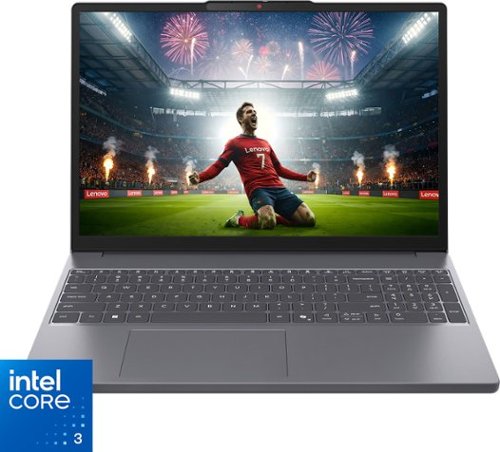Lenovo - IdeaPad Slim 3i 15.3" 2k Touchscreen Laptop - Core 3 Processor 310 2024 - 8GB Memory - 128GB SSD - Luna Grey