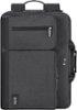 Solo New York - Duane Hybrid Briefcase Backpack for 15.6" Laptop - Gray-Front_Standard