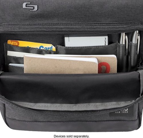 Solo New York Duane Hybrid Briefcase Backpack for 15.6 Laptop - Gray BUY IN DUBAI