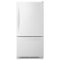 Whirlpool - 18.7 Cu. Ft. Bottom-Freezer Refrigerator with Spillguard Glass Shelves - White-Front_Standard 