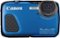 Canon - PowerShot D-30 12.1-Megapixel Waterproof Digital Camera - Blue-Front_Standard